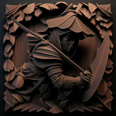 3D модель Challenge of the Samurai Challenge of the Samurai BoyRE (STL)